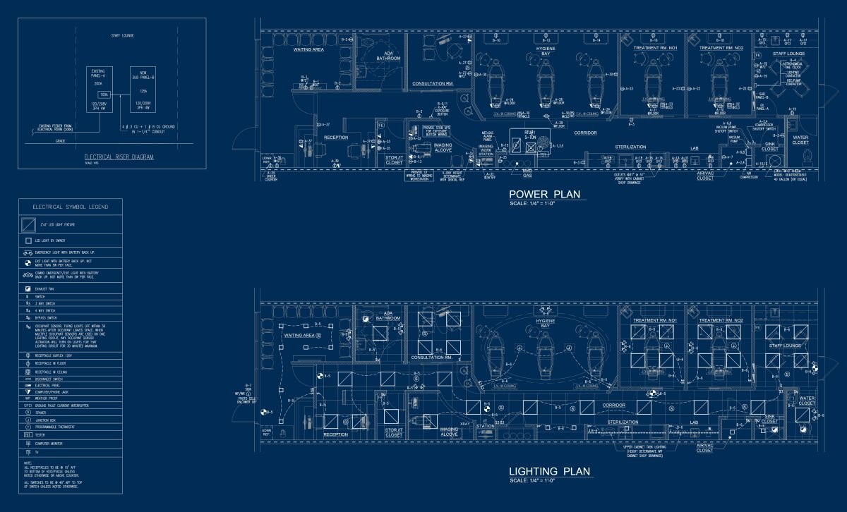 Dental Clinic – MEP and Medical Gas Engineering, AR Design LLC