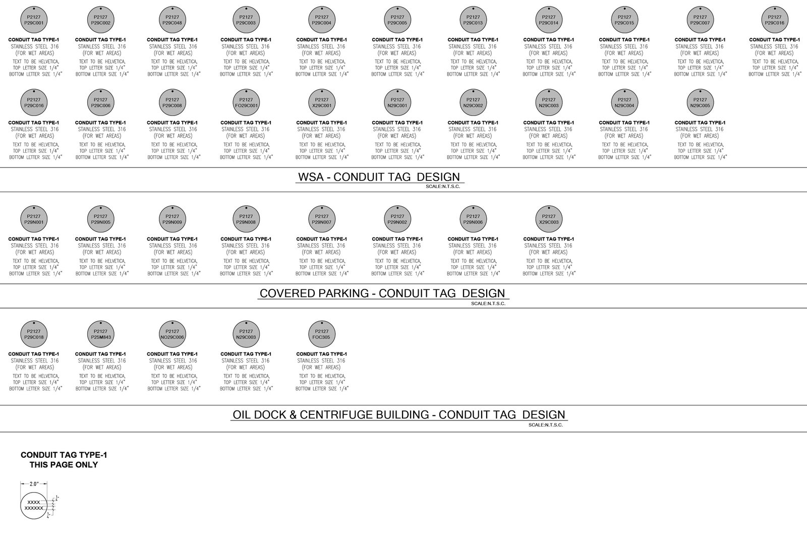 Nameplate TAG Design Sheet 3